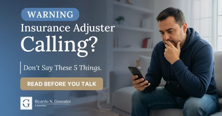 Should I Give a Recorded Statement to the Insurance Adjuster